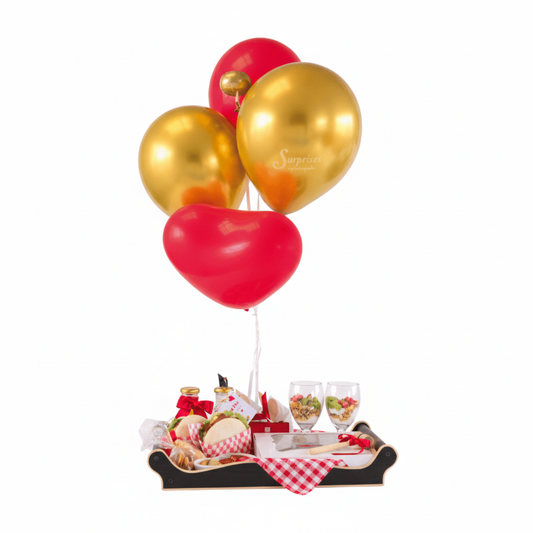 Desayuno fondo blanco