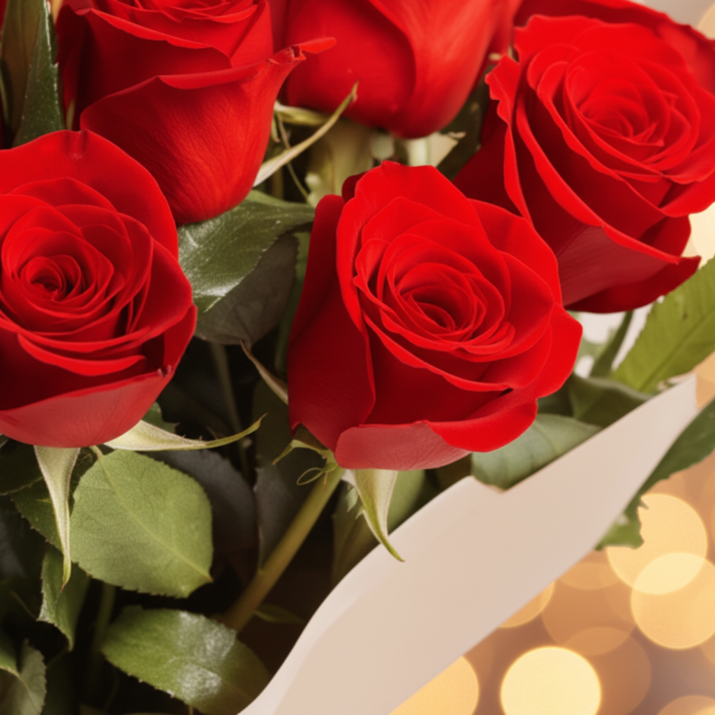 Detalles rosas y chocolates