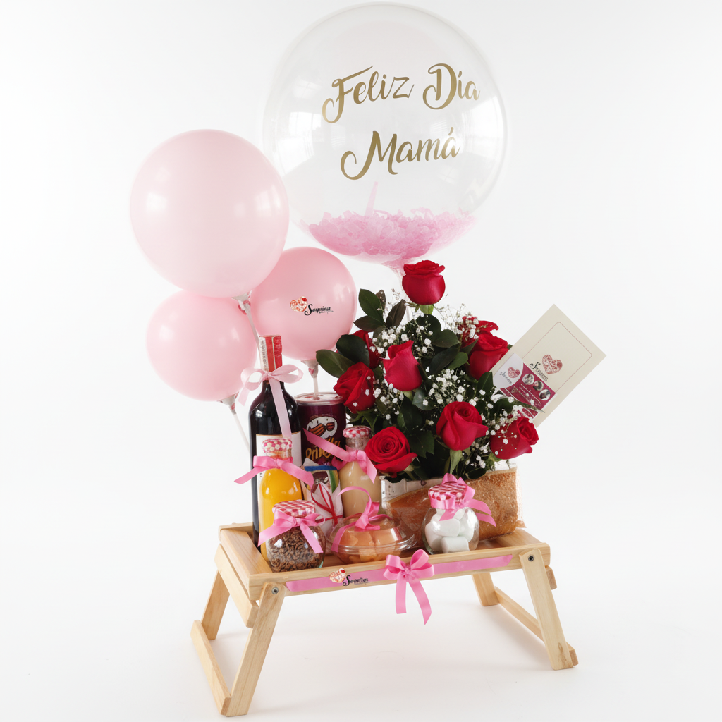 Regalo Día de la Madre fondo blanco